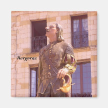 Bergerac - magnets pour réfrigérateur