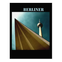 Berlin - Berliner TV Tower Postkarten