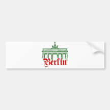 Berlin Germany Bumper Stickers