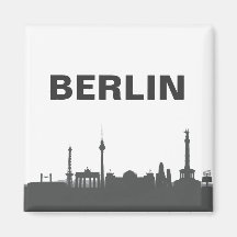Berlin Skyline Kühlschrank Magnet Magnets