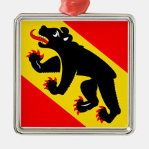 Bern Flag Christmas Ornament