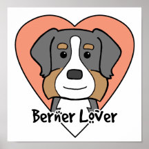 Berner Lover Posters