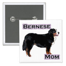 Bernese Mom 4 - Button