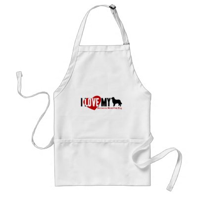 Bernese Mountain Dog Apron by taoofblue