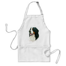 Bernese Mountain Dog Apron