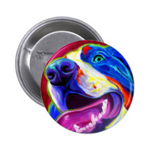 Bernese Mountain Dog Buttons