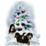 Bernese Mountain Dog Christmas Ornament Photo Cut Out