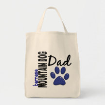 Bernese Mountain Dog Dad 2 Canvas Bags