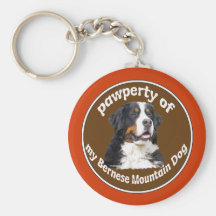 Bernese Mountain Dog Keychains