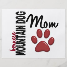Bernese Mountain Dog Mom 2 Flyers