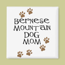 Bernese Mountain Dog Mom magnets
