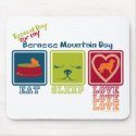 Bernese Mountain Dog mousepads