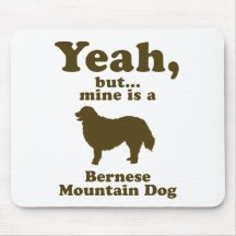 Bernese Mountain Dog Mousepads
