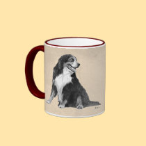 bernese mountain dog mugs