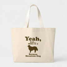 Bernese Mountain Dog Tote Bags