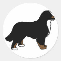 Bernese Mountain Dog Triclolor Stickers