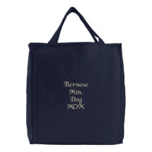 Bernese Mtn. Dog MOM Canvas Bag