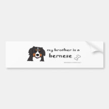 BerneseBrother Bumper Sticker