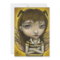 Bernie - the honey bee girl invite