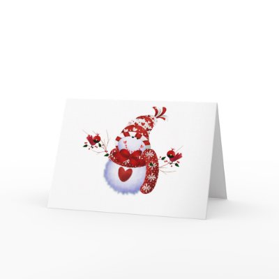 Berry Cute Snowman by christmasshop