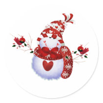 Berry Cute Snowman