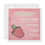 Berry Sweet Birthday Party Invitation