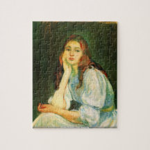 Berthe Morisot - Julie dreaming puzzle