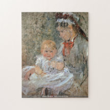 Berthe Morisot - Julie with her nurse puzzle