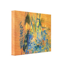 Berthe Morisot - Study for the cherry tree Stretched Canvas Prints