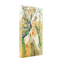 Berthe Morisot - The Cherry Tree, study Gallery Wrapped Canvas