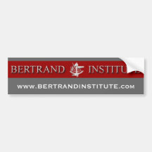 Bertrand Insititute Autocollants Pour Voiture