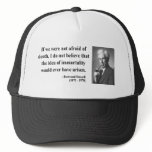Bertrand Russell Quote 1b Trucker Hat
