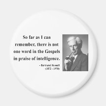 Bertrand Russell Quote 2b Fridge Magnets