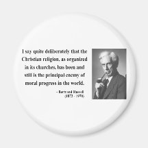 Bertrand Russell Quote 5b Magnets
