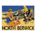 Berwick, Scotland Vintage travel  poster Post Cards