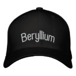 Beryllium Embroidered Hat