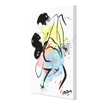 Beso de Tango - Kiss of Tango Canvas Print