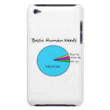 Besoins de base drôles d'humain d'enthousiastes d' coque iPod touch 