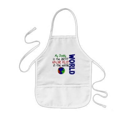 Best Airline Pilot In World 2 (Daddy) Apron by professiongifts