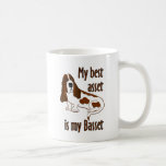Best Asset Basset Hound Mugs