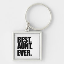Best aunt ever key chains