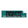 Best Ballet Barre Dance Bumper Stickers
