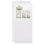 Best Beer Pong King Rack Card Template