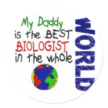 Best Biologist In World 2 (Daddy) Sticker