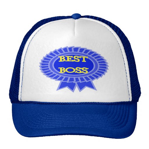 Best Boss Award Mesh Hats