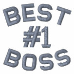 Best Boss Embroidered Classic Polo Shirt
