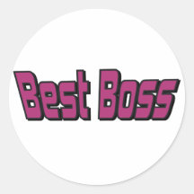 Best Boss Sticker