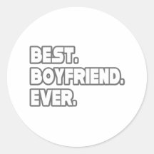 Best Boyfriend Ever Sticker
