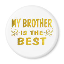 Best Brother Refrigerator Magnets