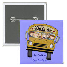 Best Bus Driver Pin